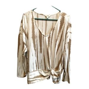 Terra&Sky long sleeves top size 1X